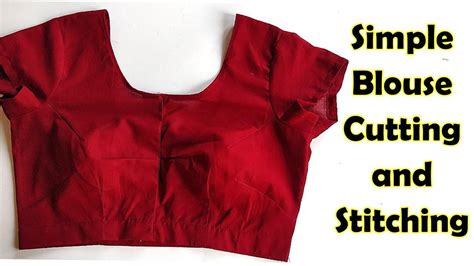 blouse cutting video|Perfect Blouse Cutting and Stitching Step by Step .